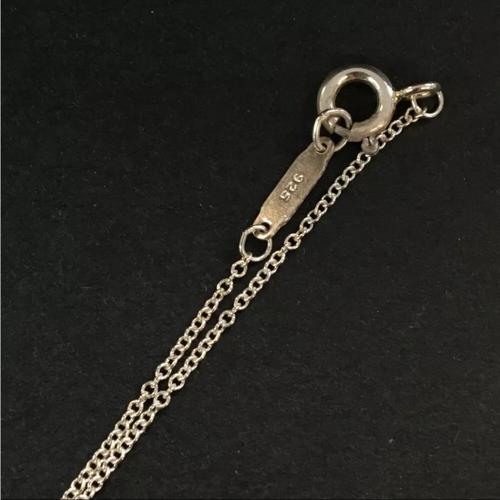 Tiffany & Co. whole Silver Heart Necklace - Picture 6 of 8